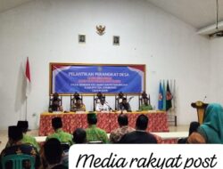 Pemerintah Desa Senden Melantik Tiga Perangkat Baru