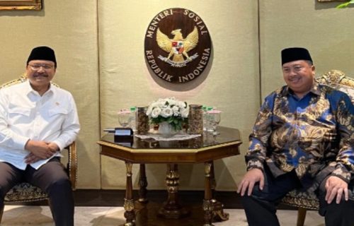 Percepat Pengentasan Kemiskinan, Abah Warsubi Lobby Mensos Bawa Pulang Rp675 Miliar untuk Jombang