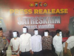 Polres Jombang Amankan 7 remaja tersangka pengeroyokan Di Jalan Pattimura Sengon