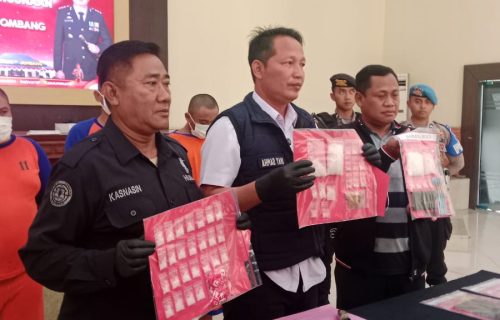 Polres Jombang Ungkap Jaringan Narkoba Antar Kabupaten