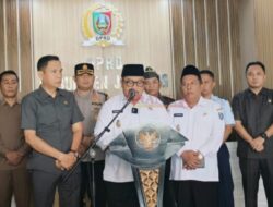 Ketua DPRD Jombang Dampingi Bupati Saat Konferensi Pers Tentang Perlindungan Terhadap Perempuan dan Anak