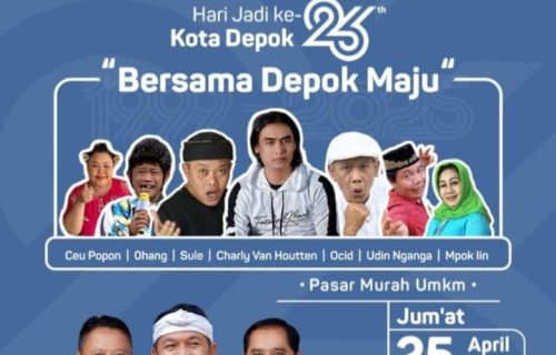 JELANG HARI JADI KE 26, PEMKOT DEPOK BAKAL GELAR PESTA RAKYAT