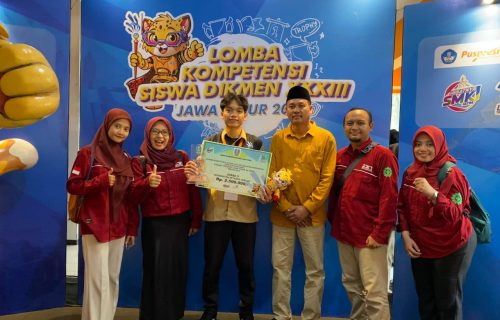 SMK NEGERI GUDO meraih juara 3 lomba kompetensi siswa dikmen XXXIII tingkat provinsi Jawa Timur