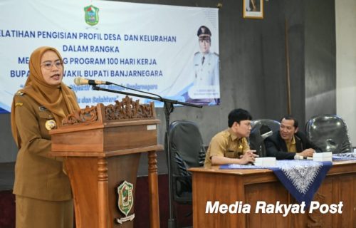 Bupati Banjarnegara Membuka Pelatihan Prodeskel