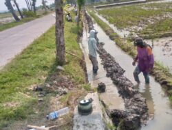 Di Duga Proyek Siluman, Pengerjaan Tembok Penahan Tanah di Karangmojo Plandaan