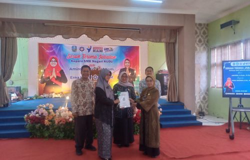 SMKN kudu Jombang Kini Resmi Punya Kepala Sekolah Baru