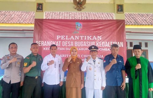 Pelantikan Perangkat Desa Bugasur Kedaleman Berjalan Khidmat dan Lancar, Wujudkan Komitmen Pelayanan Publik yang Profesional