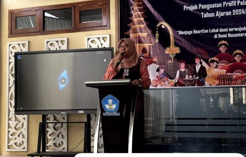 SMK Negeri Gudo Kelas X Gelar Karya P5 dengan Tema “Menjaga Kearifan Lokal Demi Terwujudnya Bhineka Tunggal Ika di Bumi Nusantara