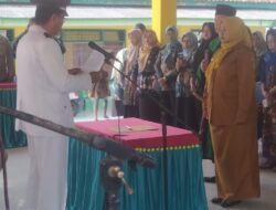 Iszrotul Alawiyah Resmi Dilantik sebagai Kasi Pemerintahan Desa Tanggungan