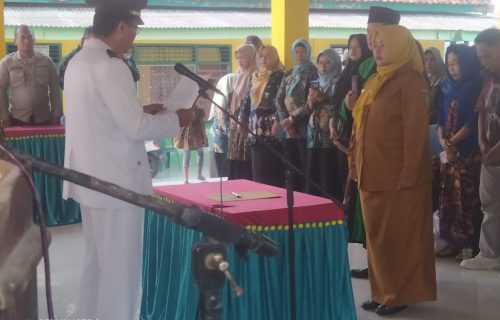 Iszrotul Alawiyah Resmi Dilantik sebagai Kasi Pemerintahan Desa Tanggungan