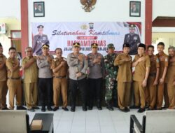 Perkuat Sinergi, Kapolres Nganjuk Gelar Silaturahmi Kamtibmas di Kecamatan Tanjunganom dan Prambon