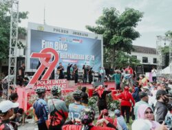 Meriahkan HUT Bhayangkara ke-79, Polres Jombang Gelar Olah Raga Bersama dan Fun Bike