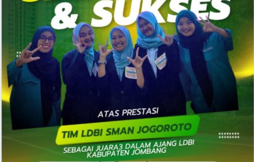 SMA Negeri Jogoroto Raih Juara 3 LDBI Kabupaten Jombang