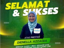 Dienella Azzaqia dari Jombang Raih Juara 1 Best Speaker LDBI Provinsi Jawa Timur