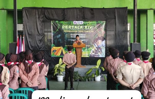 Pertala XIV MAN 5 Kediri 2025: Perkemahan Tamu Ambalan yang Meriah