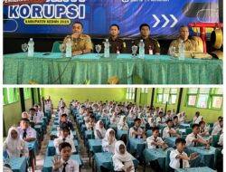 Dinas Pendidikan Kabupaten Kediri Bersama Kejari Mengadakan Tes Tulis Duta Antikorupsi SMP 2025.