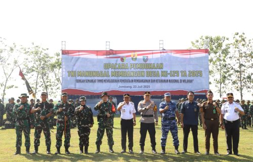 Pemkab Jombang Bersama TNI Buka TMMD ke-125, Fokus Bangun Infrastruktur dan Ketahanan Wilayah Desa