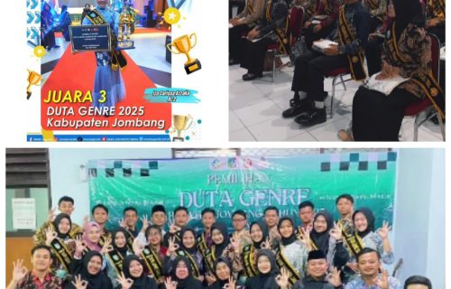 SMAN Jogoroto Raih Juara 3 Duta Genre 2025 Tingkat Kabupaten