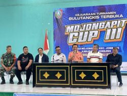 Turnamen Bulutangkis Mojongapit Cup III Resmi Dibuka oleh Sekda Jombang
