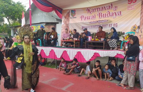 Pawai Budaya Desa Tengaran Meriahkan HUT RI ke-80, Ribuan Warga Tumpah Ruah