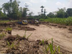 Diduga Langgar Izin, Aktivitas Galian C di Desa Kelutan ngronggot Nganjuk Disorot Warga