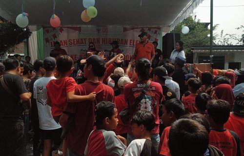 Meriahkan HUT ke-80 RI dengan Jalan Sehat dan Hiburan Rakyat Elekton.