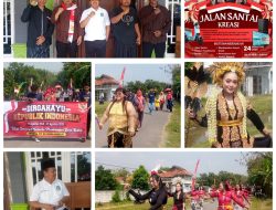 Desa Bukur Mengadakan Semarak Kemerdekaan Dengan Jalan Sehat Kreasi