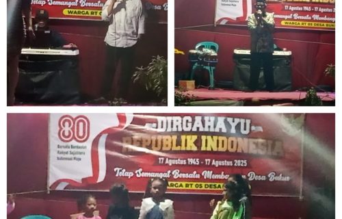Warga RT 05 Desa Bukur Meriahkan Dirgahayu RI ke-80 “Tetap Semangat Bersatu Membangun Desa Bukur