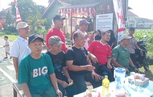 Warga Dusun Pajaran Gelar Jalan Sehat Meriah Sambut HUT ke-80 RI