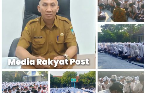 SMP Negeri 1 Bareng Mengadakan Do’a Bersama Untuk Keamanan dan Ketentraman Bangsa, Khususnya Kabupaten Jombang.