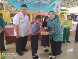 IBU Bupati Jombang Hadiri Gerakan Edukasi Pangan Bergizi di Balai Desa Pundong