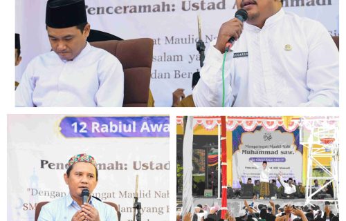 Peringatan Maulid Nabi Muhammad ,SMK Negeri Wonosalam