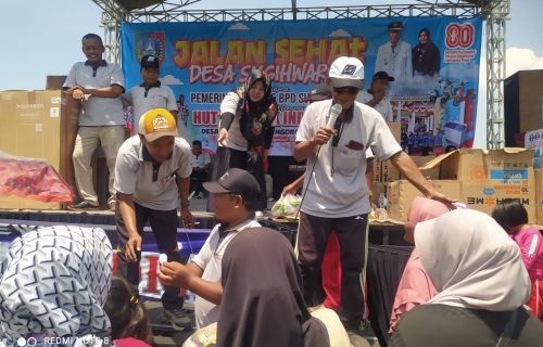 Jalan Sehat Desa Sugihwaras Meriahkan HUT RI ke-80