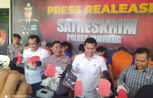 Polres Jombang Lumpuhkan Komplotan Curanmor, Aksi Terbongkar Usai Rentetan Laporan Warga