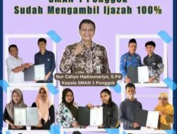 SMA Negeri 1 Ponggok Mendukung Instruksi Kadisdik Jatim tentang Penyerahan Ijazah Gratis