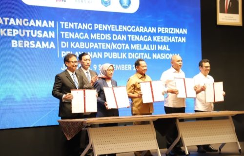 Jombang Ditunjuk Sebagai Pilot Project MPPDN untuk Perizinan Tenaga Medis Dan Kesehatan