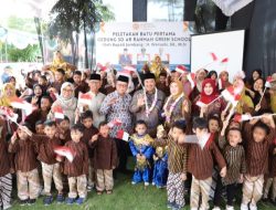 Bupati Jombang Resmikan Peletakan Batu Pertama Pembangunan SD Ar-Rahman Green School