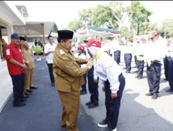 Pemberangkatan Kontingen Jumbara PMR Jombang 2025: Bupati Warsubi Tekankan Pentingnya Solidaritas dan Kepedulian