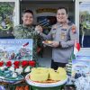 Moment HUT TNI ke 80, Kapolres Jombang Beri Kejutan kepada Kodim 0814 Jombang dan Sat Radar 222 Ploso Jombang