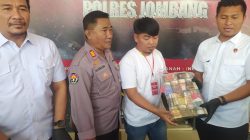 Residivis Specialis Pembobol Toko.Serakan Diri Setelah Buron Polres Jombang.