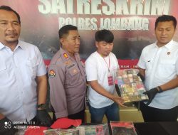 Residivis Specialis Pembobol Toko.Serakan Diri Setelah Buron Polres Jombang.