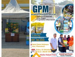 Peduli Masyarakat, Pemdes Mojoayu Gelar GPM