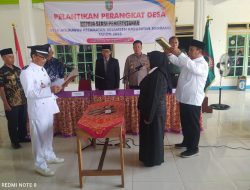 Pelantikan Perangkat Desa Jatiduwur, Kepala Seksi Pemerintahan Resmi Dilantik