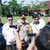 Kapolres Jombang Pimpin Apel Akbar Kebangsaan Bersama Serikat Pekerja/Buruh Kabupaten Jombang