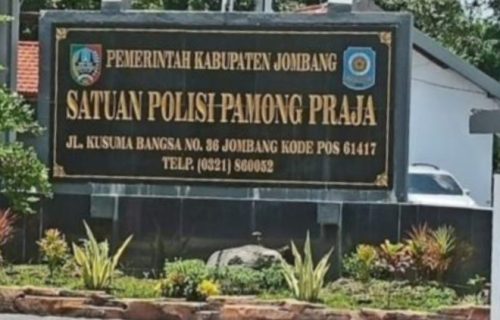 Satpol PP Jombang Siap Menertibkan Tiang FO Diduga Ilegal Milik PT. Mega Askes Persada