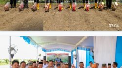 Polres Jombang Kolaborasi Tanam Jagung Serentak di Desa Plosogenuk, Terhubung Virtual dengan Wapres RI dan Kapolri