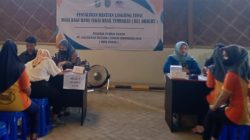 Pemkab Jombang Saluran BLT DBHCHT Kepada Ratusan Karyawan PT. Anugrah Mutiara Luhur Indonesia Jaya