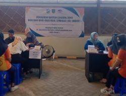 Pemkab Jombang Saluran BLT DBHCHT Kepada Ratusan Karyawan PT. Anugrah Mutiara Luhur Indonesia Jaya