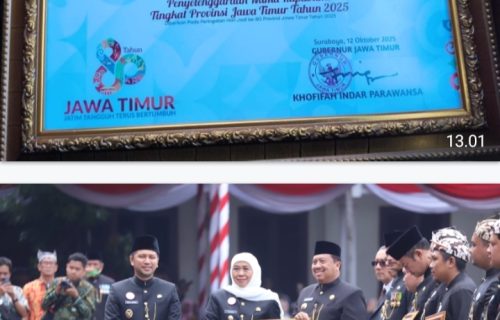 Kabupaten Jombang Sabet Juara III Penyelenggaraan Nama Rupabumi di Hari Jadi Ke-80 Provinsi Jawa Timur