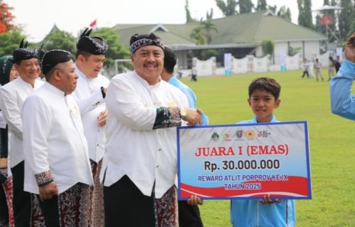 Momen Hari Jadi ke-115 Pemkab Jombang, Bonus Prestasi Porprov 2025 Senilai Rp 1,533 Miliar Cair